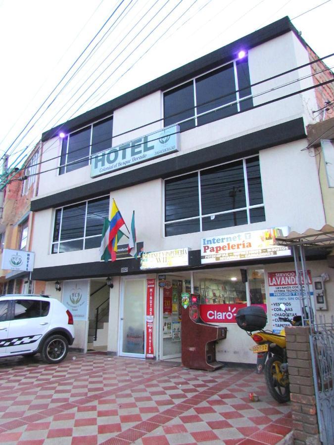 Hotel Colonial El Bosque Dorado Тунха Экстерьер фото