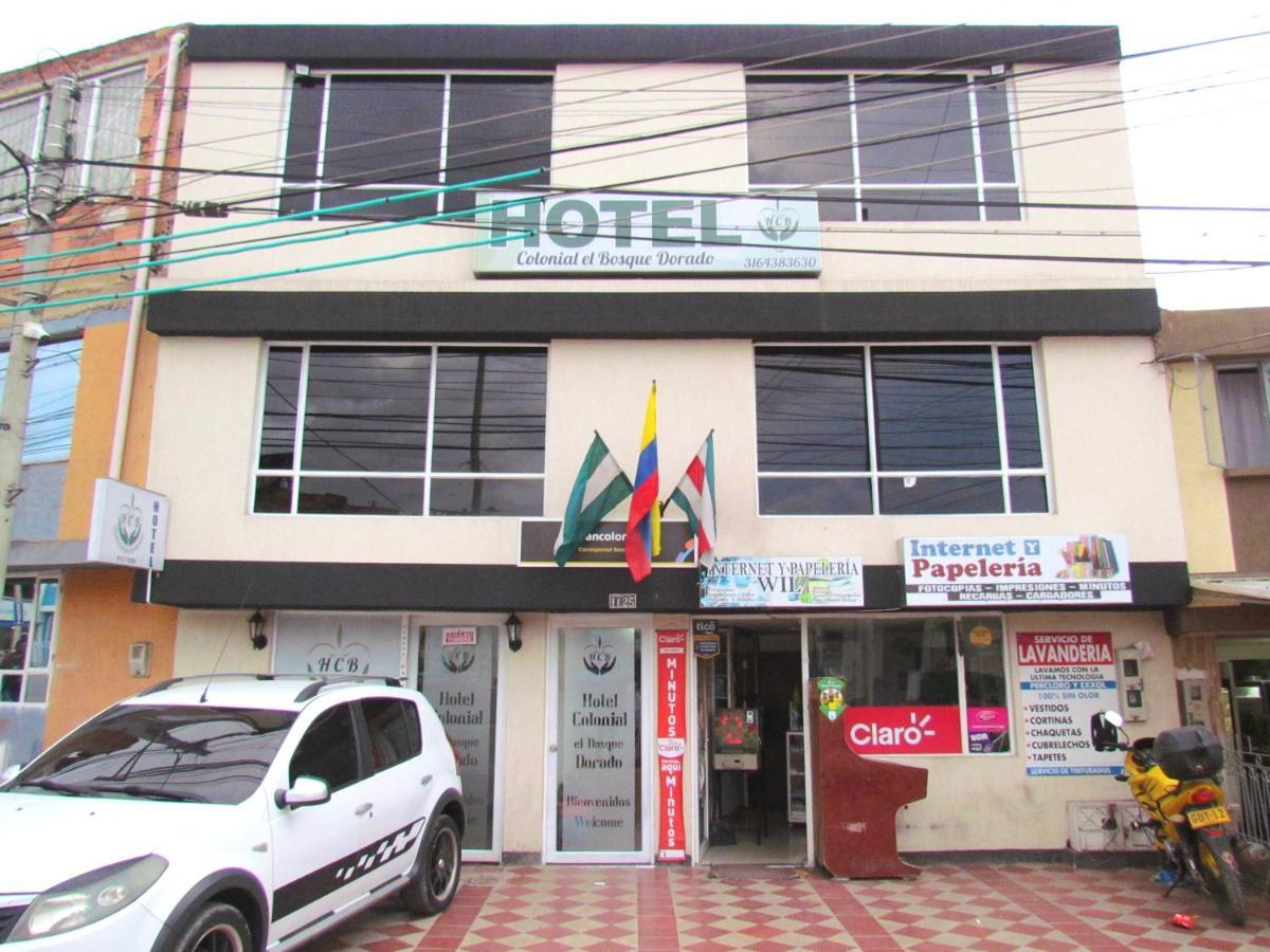 Hotel Colonial El Bosque Dorado Тунха Экстерьер фото